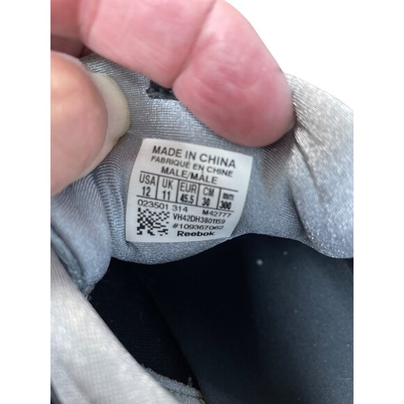 Reebok Zig Tech 2.0  Mens gray black running shoes sneakers size 12 SKU 9281 - Picture 6 of 14